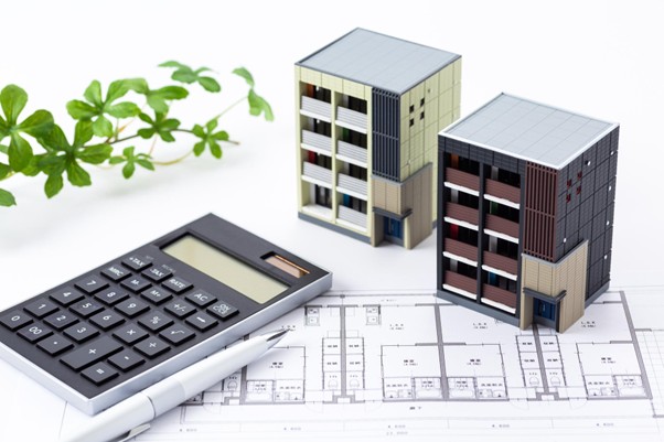 物件選定とコスト検討のイメージ